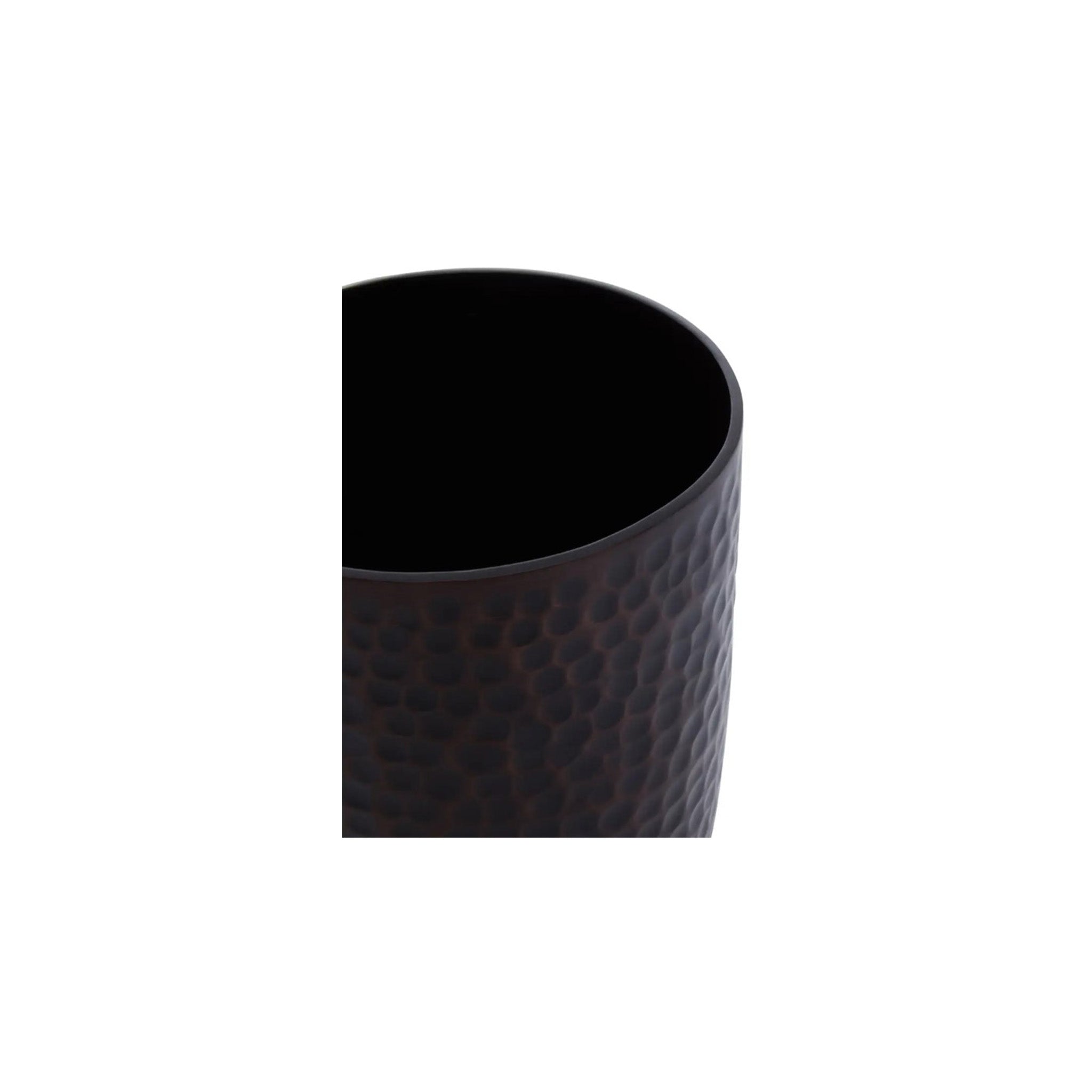 Hammered Pattern Dark Bronze Tumbler
